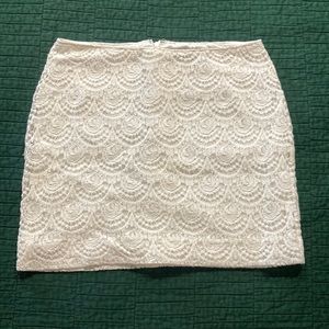 Banana Republic Lace Skirt